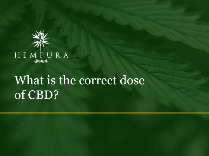 what-is-the-correct-dose-of-cbd